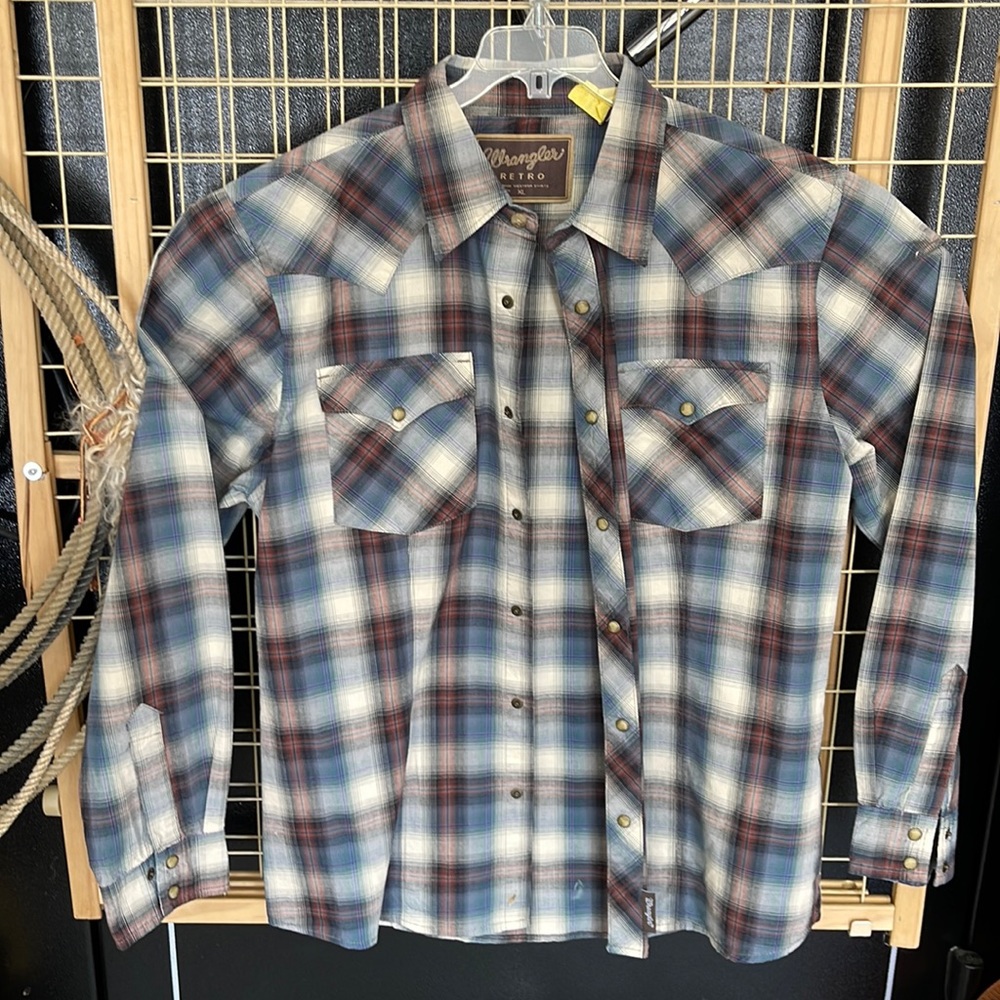 Boys Retro Wrangler Long Sleeve